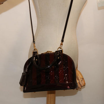 Louis Vuitton Alma  Patent Leather Handbag
