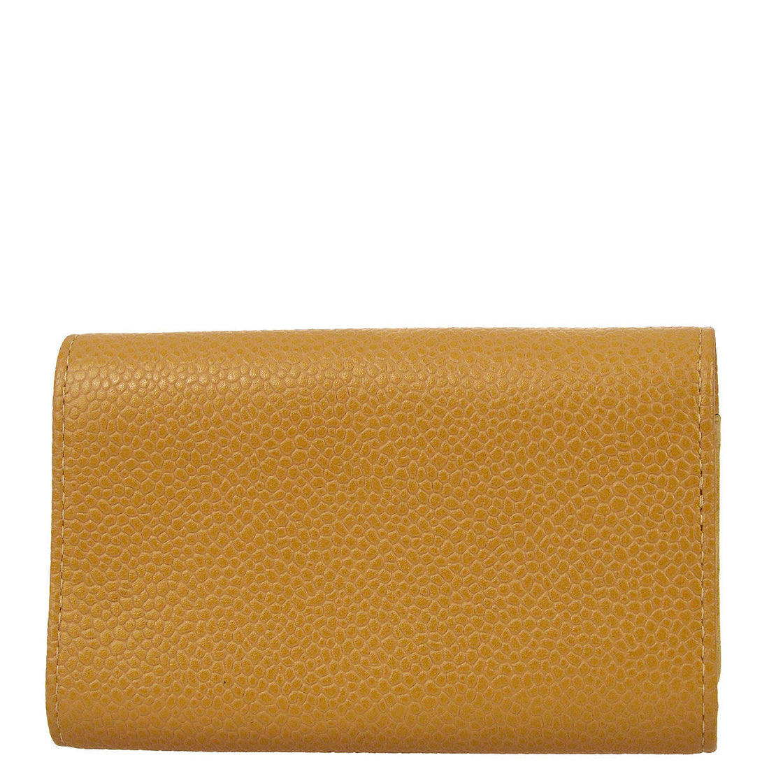 Chanel 2003-2004 Beige Caviar Timeless Key Case