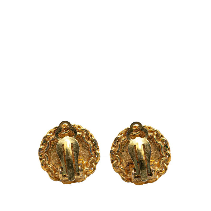 Chanel  Coco Mark Earrings Gold