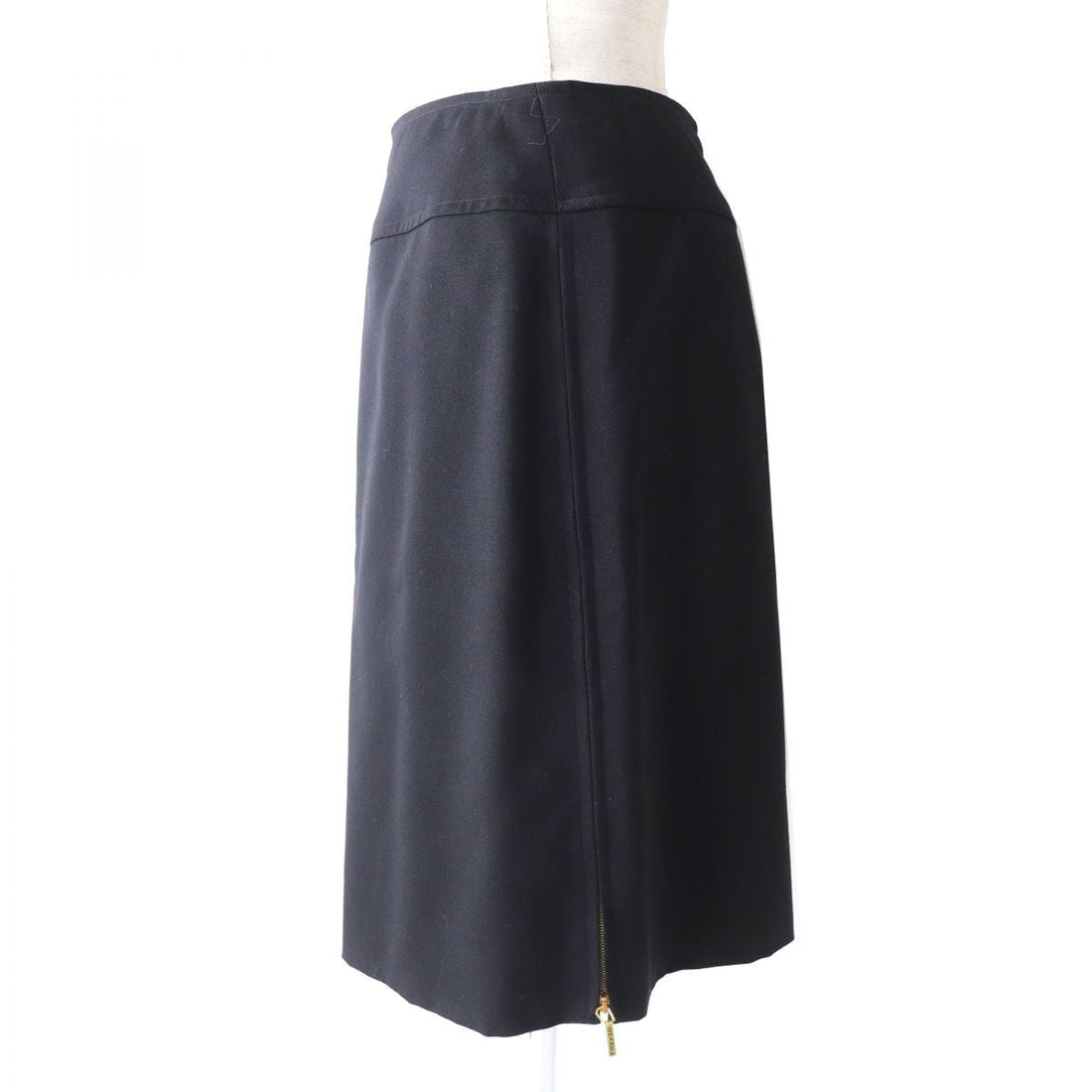 Top Quality Chanel  Wool Skirt Black 38