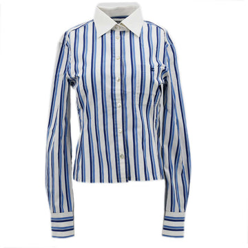 Chanel Shirt Blo White Blue