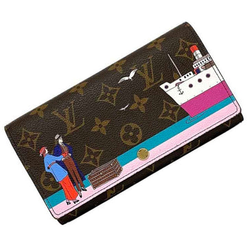 Louis Vuitton Sarah  Canvas Wallet