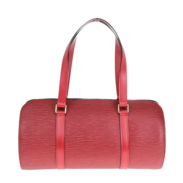 Louis Vuitton Soufflot  Leather Shoulder Bag