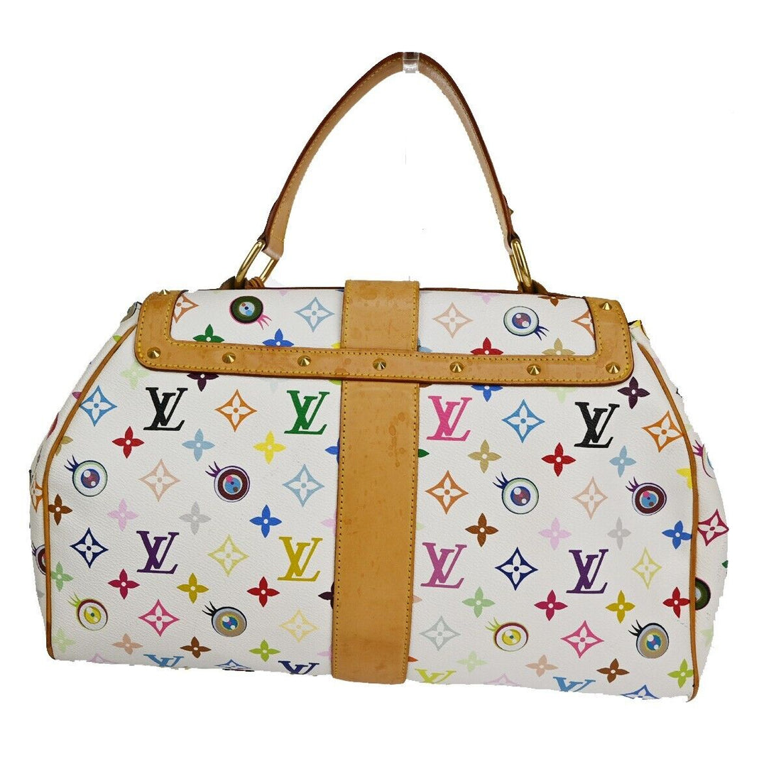 Louis Vuitton Eye Love You  Canvas Handbag
