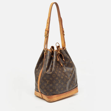 Louis Vuitton Monogram Canvas Large Noe Drawstring Bag