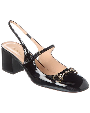 Gucci Horsebit  Slingback Pump