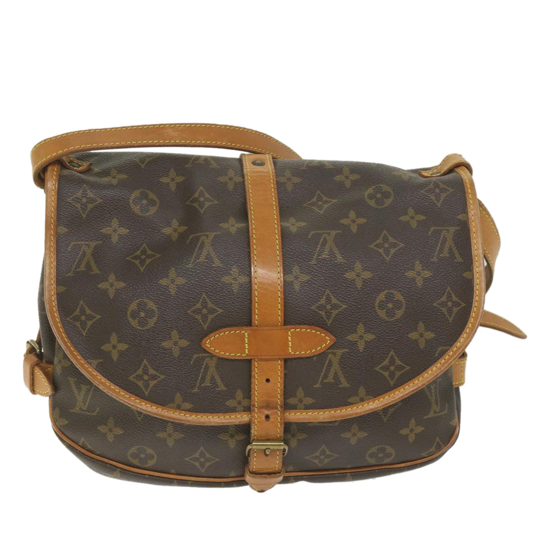 Louis Vuitton Saumur  Canvas Shoulder Bag