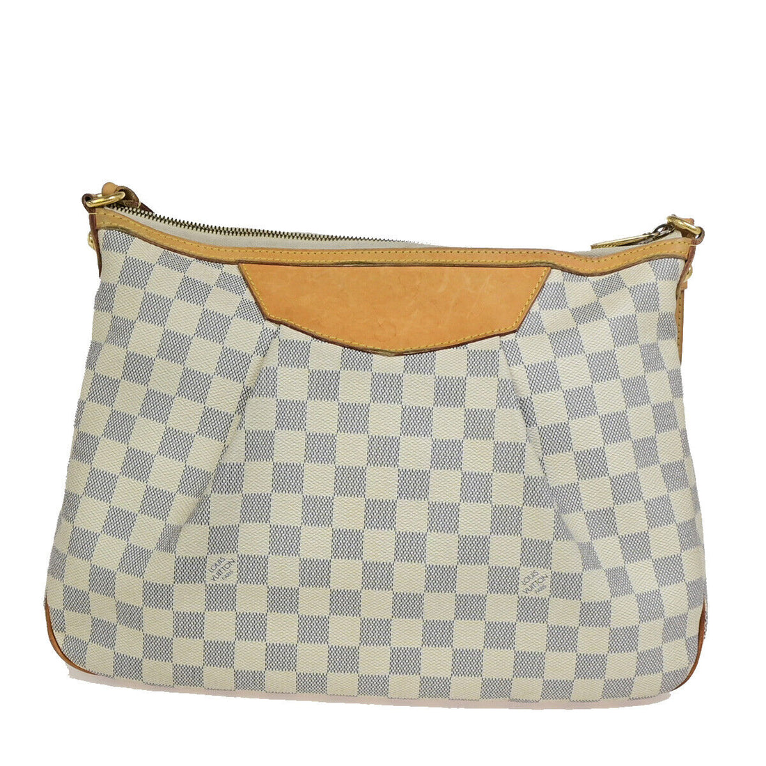 Louis Vuitton Siracusa Mm  Canvas Shoulder Bag
