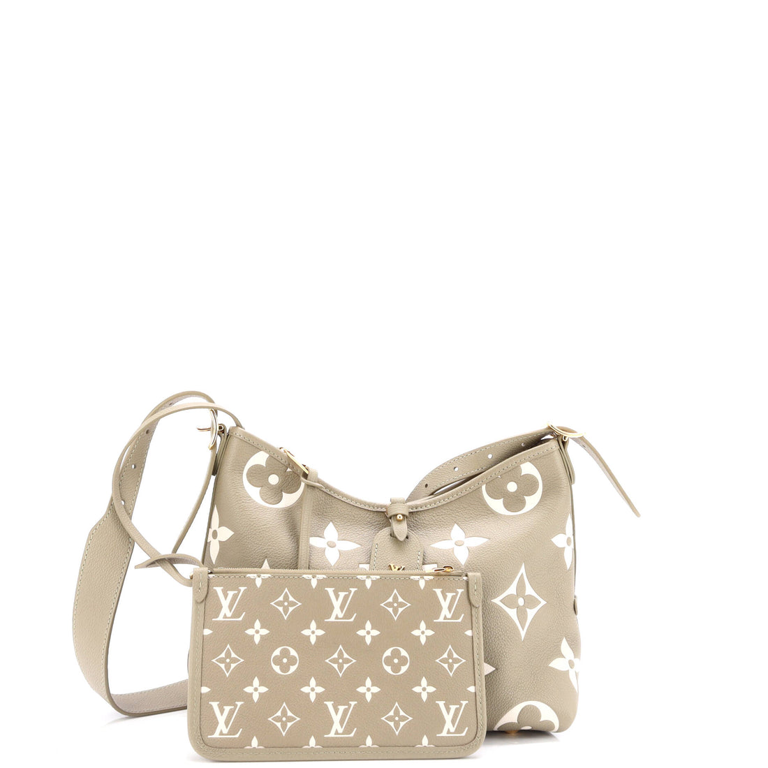 CarryAll Hobo Bicolor Monogram Empreinte Giant PM