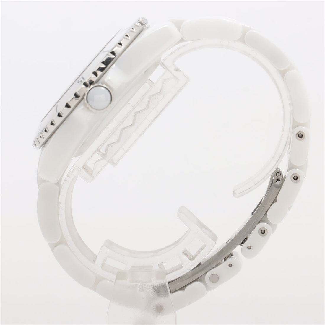 Chanel Mademoiselle J12 Lapauza H7481 SSCE AT White