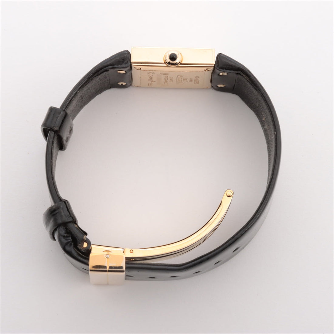 Chanel Matrasse YG  Leather QZ Black  Buckle GP Ever