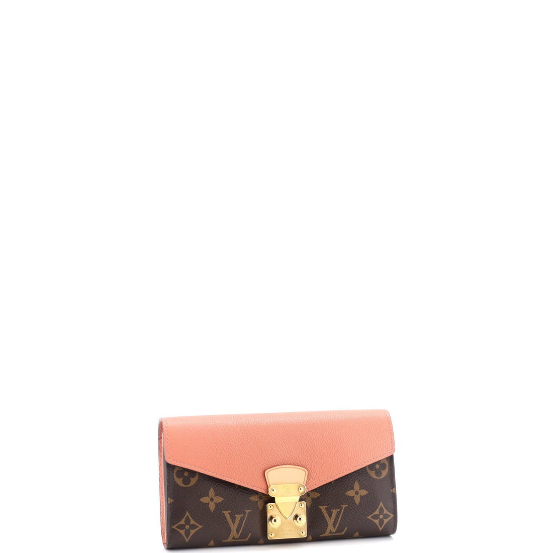 Pallas Wallet Monogram Canvas and Calfskin