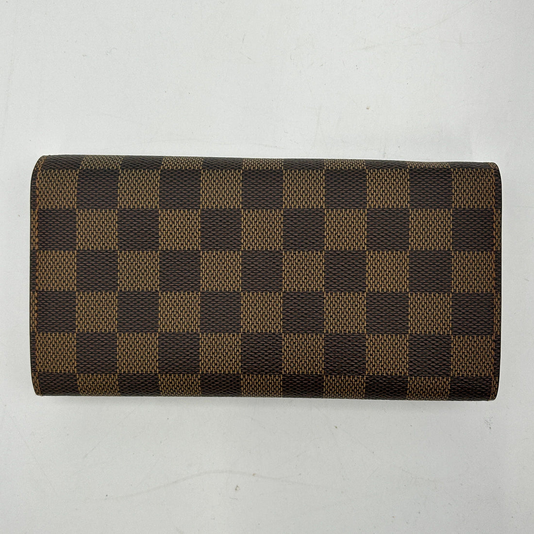 LOUIS VUITTON Damier Ebene Sarah Wallet 2101218423990