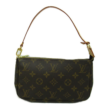 Louis Vuitton Pochette Accessoire  Canvas Clutch Bag