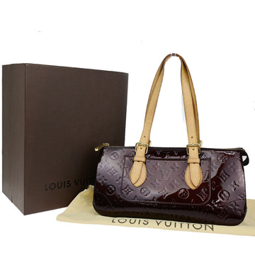 Louis Vuitton Rosewood  Patent Leather Shoulder Bag