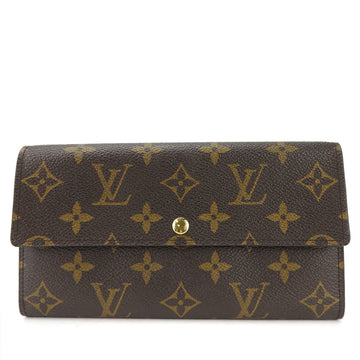 Louis Vuitton Sarah  Canvas Wallet