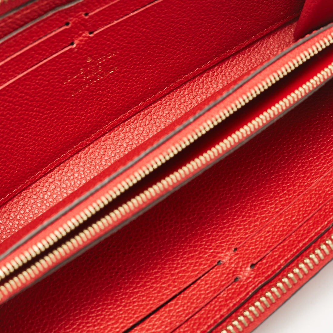 Louis Vuitton Cherry Monogram Empreinte Leather Clemence Wallet