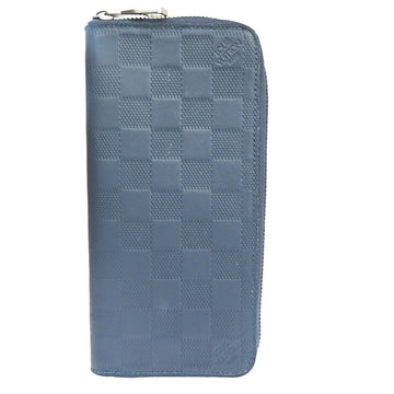 Louis Vuitton Zippy Wallet Vertical  Leather Wallet