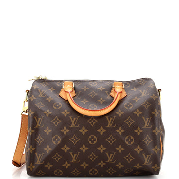 Speedy Bandouliere Bag Monogram Canvas 30