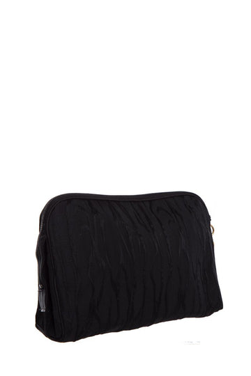 Christian Dior  Black Satin Pouch