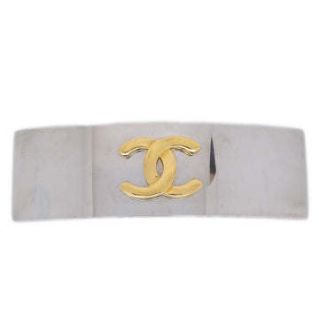 Chanel Hair Clip Hairpin Barrette Silver 98A/71