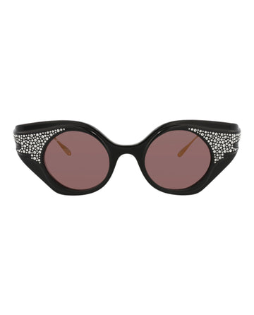 Cat Eye-Frame Recycled Acetate Sunglasses