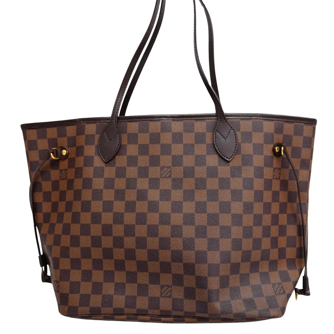 Louis Vuitton Neverfull Mm  Canvas Tote Bag