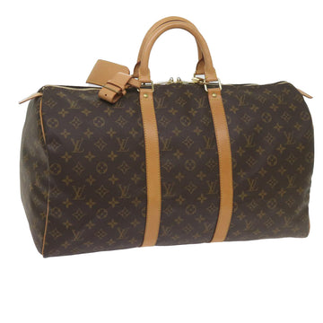 Louis Vuitton Keepall 50  Canvas Travel Bag