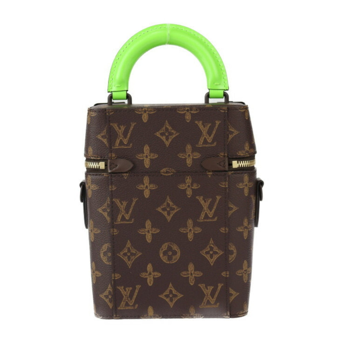 Louis Vuitton Malle Trunk  Leather Handbag