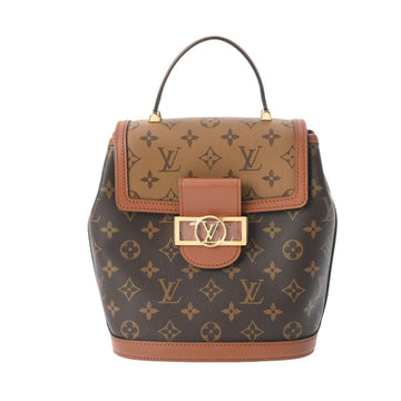 Louis Vuitton Dauphine  Canvas Backpack Bag