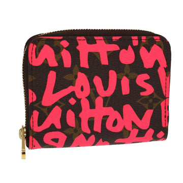 Louis Vuitton Porte Monnaie Zippy  Canvas Wallet