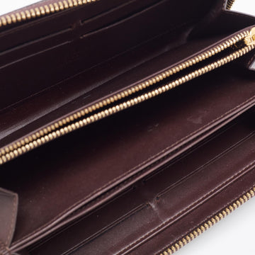 Louis Vuitton Amarante Monogram Vernis Zippy Wallet