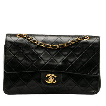 Chanel Matrases Chain Cocono mark Chain houlder Bag Black  S  Chanel