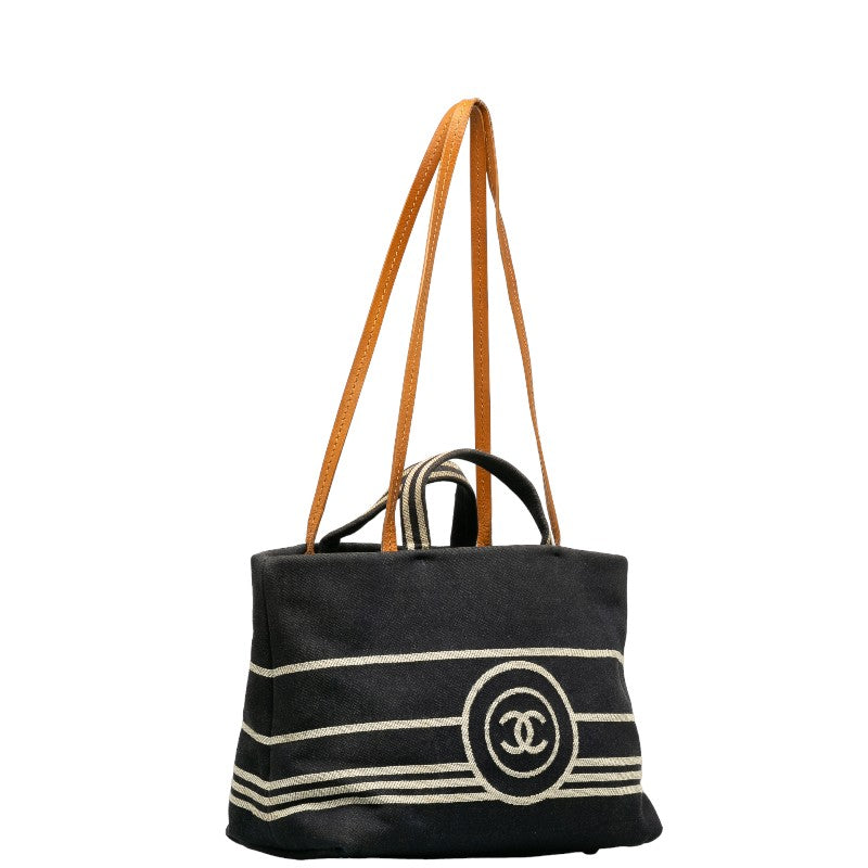 Chanel  Chanel Handbags Canvas/Laser Navi [More] Ladies Navi [ Paris]