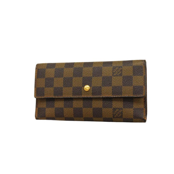 Louis Vuitton Portefeuille Sarah  Canvas Wallet