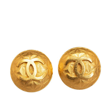 Chanel  Cocono mark Earrings Gold Makeup  Chanel