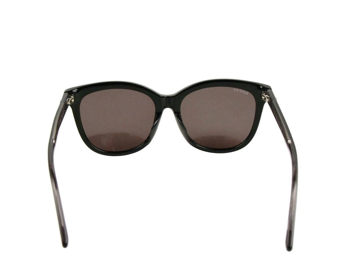 Gucci Women's Shiny  Acetate  Reflective Lenses Sunglasses