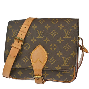 Louis Vuitton Cariere  Canvas Shoulder Bag