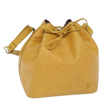 Louis Vuitton Petit NoÃ©  Leather Shoulder Bag