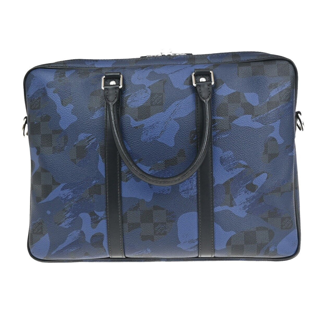 Louis Vuitton Porte Documents Voyage  Canvas Backpack Bag