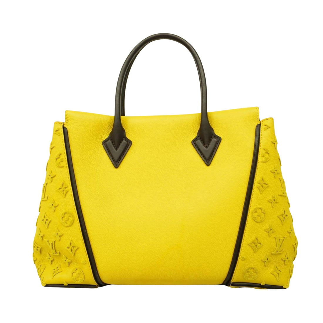 Louis Vuitton Tote W  Leather Tote Bag