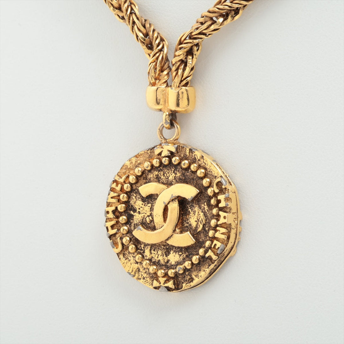 Chanel Coco Necklace GP G