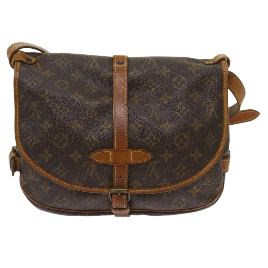 Louis Vuitton Saumur  Canvas Shoulder Bag