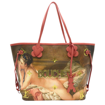 Louis Vuitton Neverfull Mm  Canvas Tote Bag