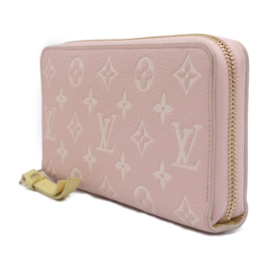Louis Vuitton  pink  yellow Monogram Empreinte Coin Purse/Coin Case