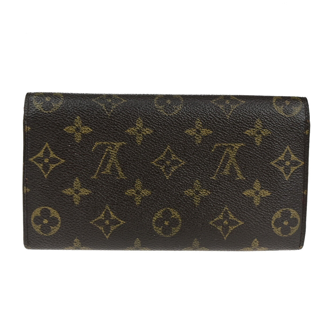 Louis Vuitton Porte Monnaie Cit  Canvas Wallet