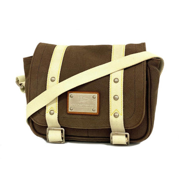 Louis Vuitton Antigua  Canvas Shoulder Bag