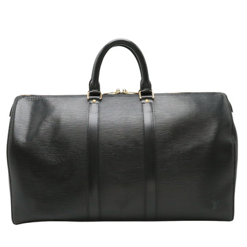 Louis Vuitton Keepall 45  Leather Travel Bag