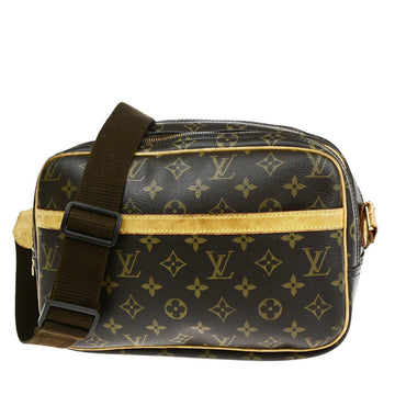 Louis Vuitton Reporter Pm  Canvas Shoulder Bag