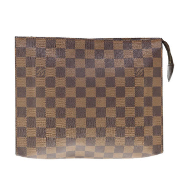 Louis Vuitton Poche Toilette  Canvas Clutch Bag